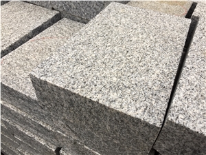 New G603 Silver Grey Granite Cheaper Flamed Block Steps 15x35x100 cm