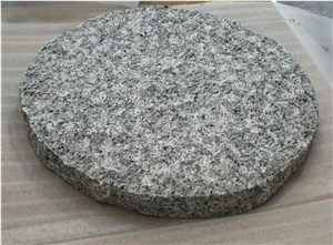 Round Stone Pavers Landscape Gry Cheap Pineappled Bush Hammered