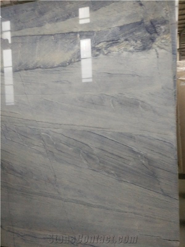 Brazil Quartzite Azul Macaubas, Imperial Blue, Luxurious and Nobe Stone, Very Good Material for Home Decoration