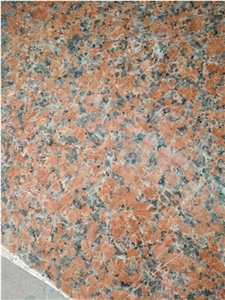 Cenxi Red, G562, China Maple Red Granite, Polished Slab at Sale, Good Material Of Stars and Risers