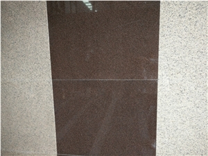 China Classic Brown Granite, Polished Wall Tiles, Hot Camel Brown Material for Building Decoration