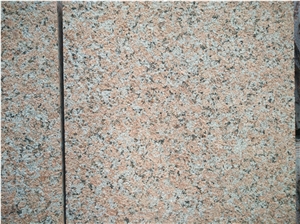 China Maple Red Granite, Big Red Color, Bush Hammered Granite Tiles for Covering Wall
