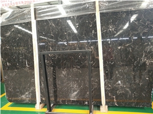 China New Black Marble Myitkyina Flower. Polished Big Slab ,Good Material for Wall Covering