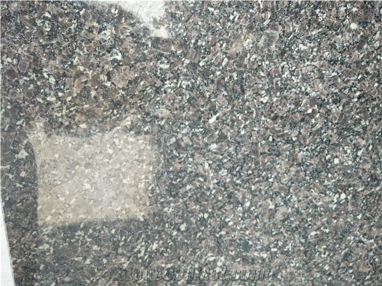 Coffee Brown, Polished Brown Crystal Granite,New Caledonea Cut Into Size, Very Good Price