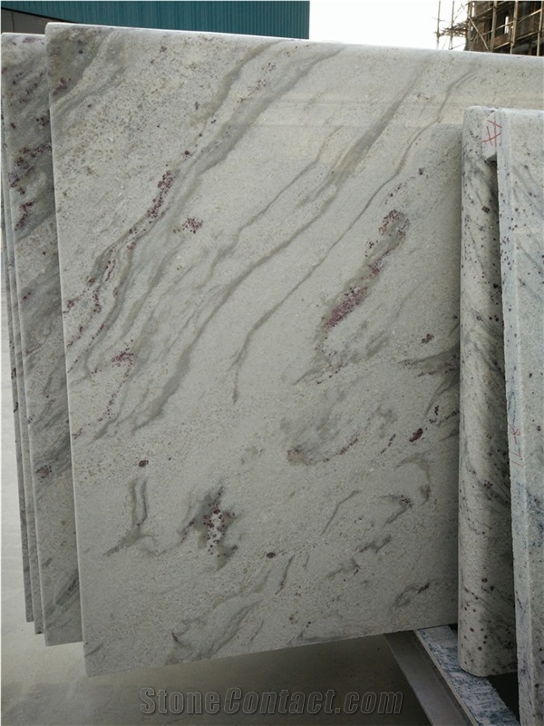 River White Granite Vanity Top & Counter Top, Decorated in Bathroom