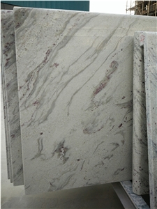 River White Granite Vanity Top & Counter Top, Decorated in Bathroom
