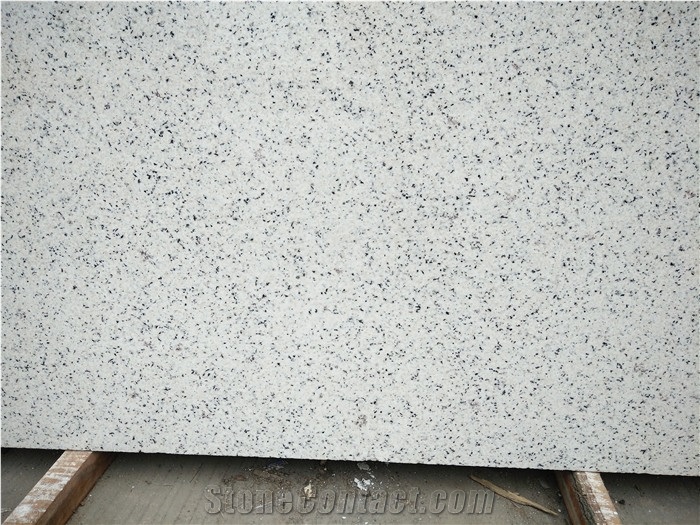Thailand Imperial Sesame White Granite, Sesame Whellote, Granule Granite,Polished Granite Slab, Pure White Slab