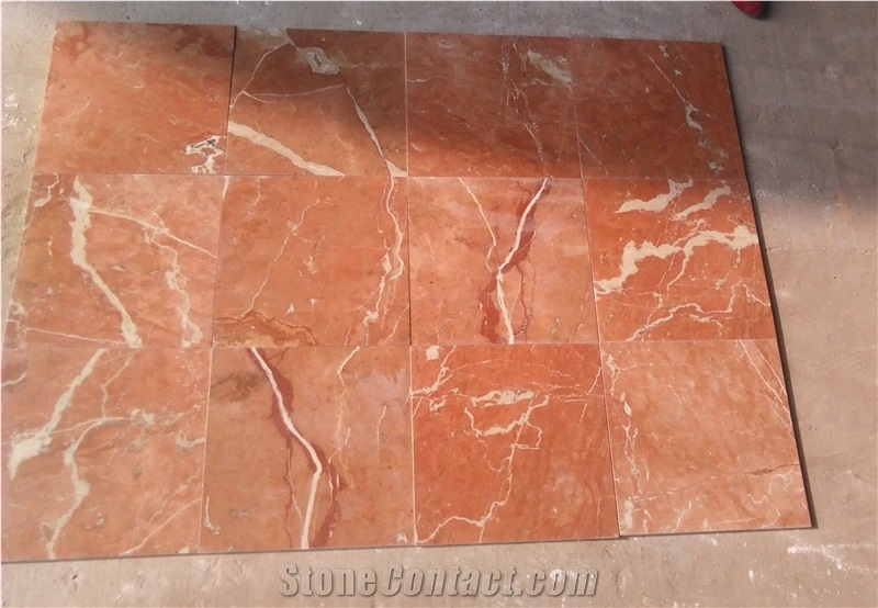 Rosso Alicante Marble Thin Tile & Slab, Spain Red Marble