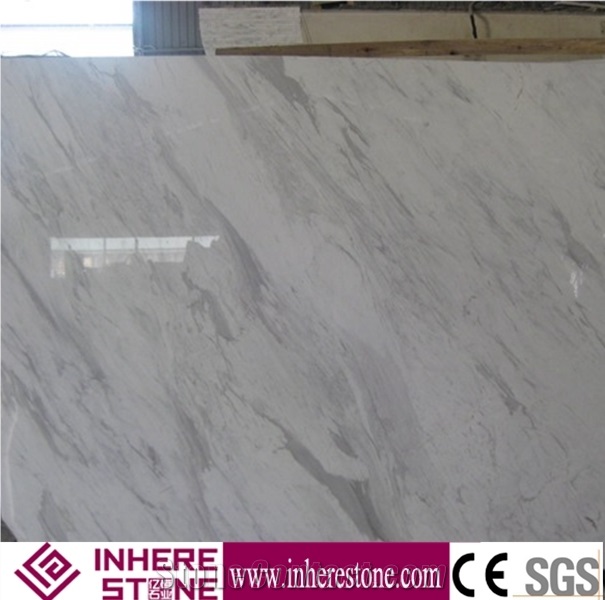 Greece Stone Jazz White Marble Slabs, Volakas White Marble Wall Floor Covering Tiles, Macedonian White Marble