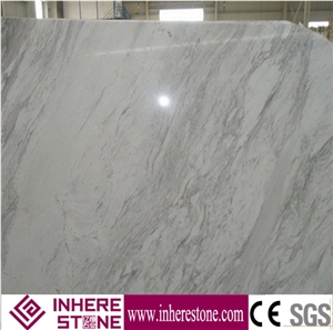 Greece Stone Jazz White Marble Slabs, Volakas White Marble Wall Floor Covering Tiles, Macedonian White Marble