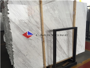 Volakas Marble Tiles & Slabs, White Polished Marble Floor Covering Tiles, Walling Tiles