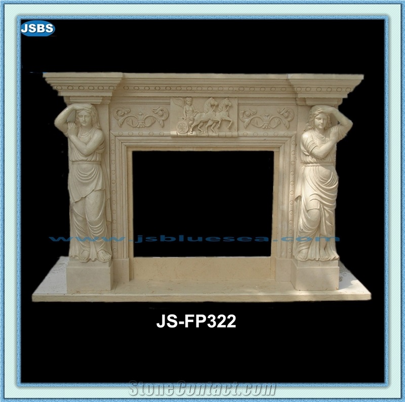Wholesale Various High Quality Marble Sculpture Fireplace