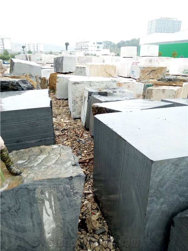 Black Wood Vein Marble,Nero Wood Grain Marble Blocks (Exclusive Quarry Owner)
