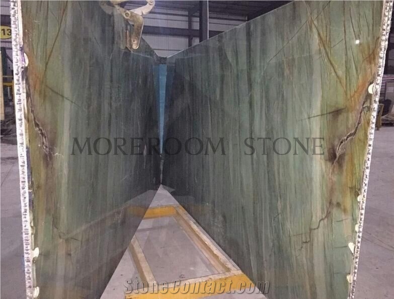 Green Marble Honeycomb for Wall, Marble Honeycomb Panels
