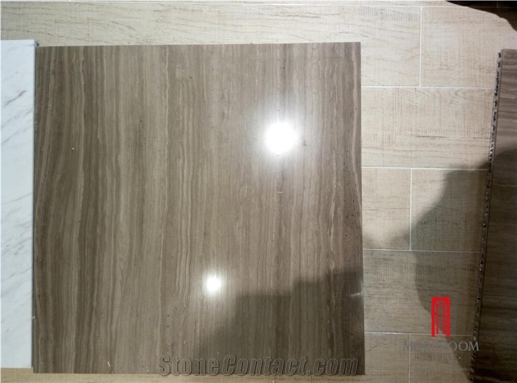 Grey Serpeggiante Super Thin Laminate Marble Flooring Tiles