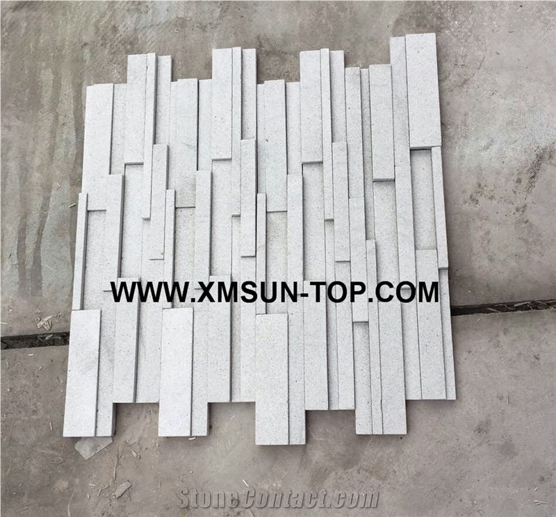 China White Sandstone Cultured Stone/Pure White Sandstone Culture Stone/ Natural Stone for Wall Cladding/Stacked Stone Veneer/Stone Wall Decor/Stone Panel for Wall Covering