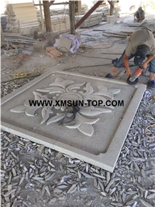 G603 Granite Reliefs&Relieve/Bacuo White Granite Wall Reliefs/Sesame White Granite Relievos/Light Grey Granite Etchings/China Cristall Engraving Ideas/Relief Design/Relief Carving/Engravings