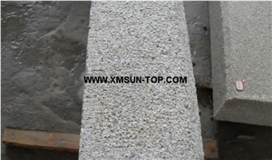 G682 Granite Steps & Stair/Rusty Yellow Granite Stair Riser/Padang Golden Leaf Granite Stair Treads/Exterior Stone Steps