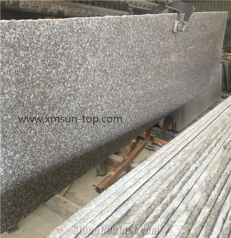 Luoyuan Bainbrook Brown Granite Small Slabs, New G664 Granite Strips Order, Violet Granite Custom Slab, Black Spots Brown Granite Tiles, Polished Finishing and Random Edge Granit Slabs