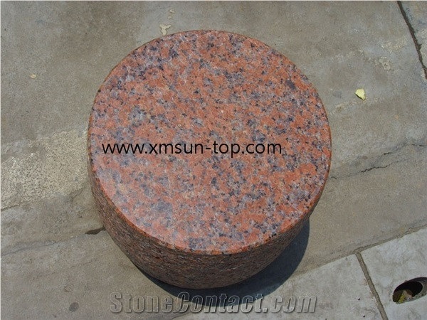 Maple Red Parking Stone, Maple Leaf Red Car Stop Stones, G562 Granite  Parking Curbs& Barriers, Crown Red Parking Stone, China Capao Bonito Landscaping Natural Stone, Garden Stone