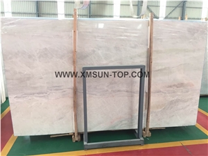 Polished Chinese Sun White Marble with Unique Decoration Effect: Light Penetrating/Ice White Marble from Own Marble Quarry/Royel White Marble Gangsaw Slab& Tile& Customized& Small Slab