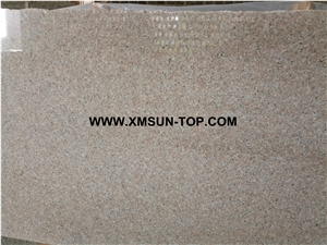 Polished G681 Granite Small Slabs&Strips/Xia Hong Granite Slabs for Flooring & Wall Covering/Sunset Red Granite Panel/Rosa Pesco Granite/Interior and Exterior Decoration