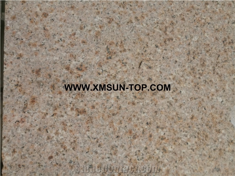 Polished G682 Granite Tile/Giallo Rusty Granite Tile for Flooring & Wall Covering/Golden Yellow Granite Panel/Yellow Rust Granite/Interior and Exterior Decoration