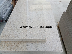 Polished Rusty Yellow Granite Tile/Desert Gold Granite Tile for Flooring & Wall Covering/Gold Leaf China Granite Panel/Palace Sand Granite/Interior and Exterior Decoration