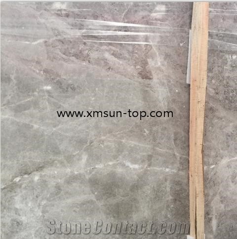 Rome Grey Marble Slabs, Grey and White Waves Marble Slab&Tile for Hotel& Mall Hall Floor & Wall Covering, China Grey Marble, Dora Cloud Grey Marble Decoration Tiles
