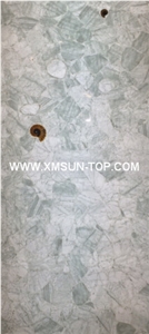 White Crystal Semi-Precious Stone Bathtubs/Pure White Semiprecious Bath Tubs/Interior Decoration/Bathtub Panels
