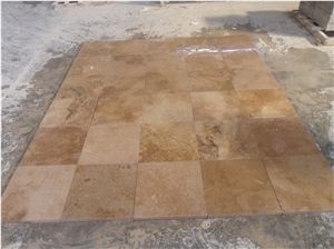 Commercial Pattern Travertine Tumbled Finish
