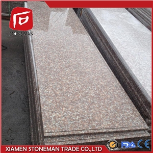 Quarry Directly G687 Imperial Pink, Peach Red Granite, Pink Granite Tiles and Slabs, Chinese Natural Stone