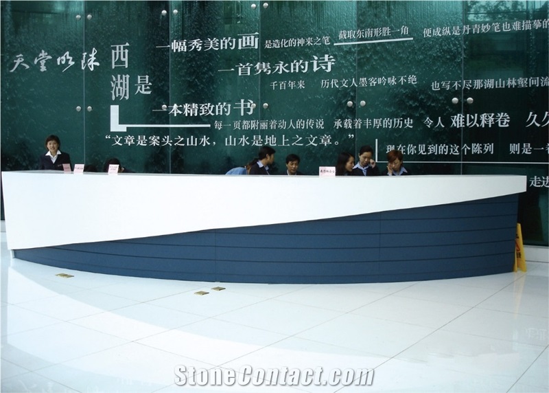 High Hardness Artificial Stone Table Top/Nano Crystallized Desk