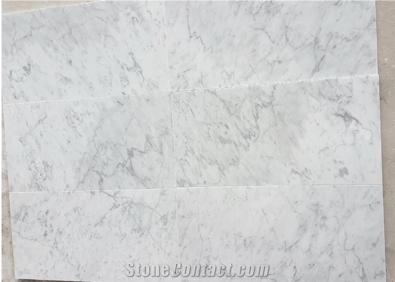 Bianco Carrara Tile 24"X12" C/D