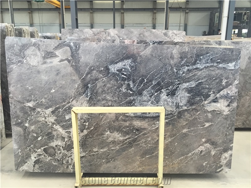 Good Price China Romantic Grey Marble Polished Natural Stone Tiles & Slabs, Cappuccino Silver Mink Marble Hotel,Bathroom Cover,Flooring,Interior Paving,Clading,Decoration Quarry Owner