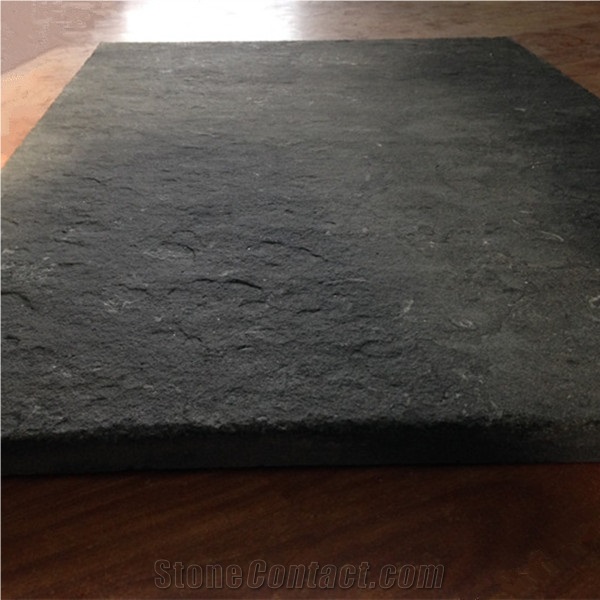 Black Limestone Tile and Slab, China Black Limestone
