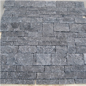 Black Limestone Wallstone for Building and Walling