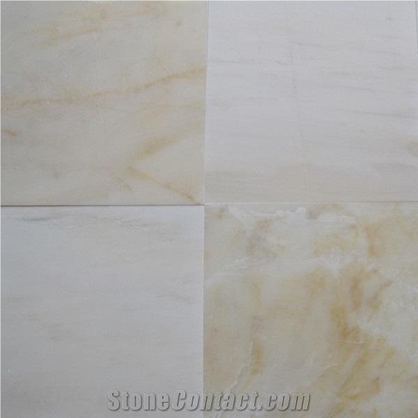 Marble Material White Jade Tile and Slab, China White Marble