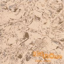 Autumn Leaves/Brown Color/Quartz Stone Solid Surfaces Polished Slabs Tiles Engineered Stone Artificial Stone Slabs for Hotel Kitchen,Bathroom Backsplash Walling Panel Customized Edge