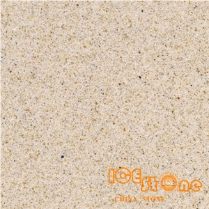 Beige Mirror Marble Look Quartz Stone Solid Surfaces Polished Slabs Tiles Engineered Stone Artificial Stone Slabs for Hotel Kitchen, Bathroom Backsplash Walling Panel Customized Edge