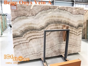 Beige Onyx/Chinese Beige Yellow Onyx Slabs and Tiles/Onyx Stone Wall and Floor Covering