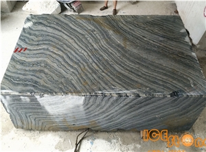 China Black Wooden Marble Blocks