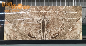 China Multicolor Onyx/Coffee Onyx Slabs Tiles/Classic Onyx Tiles/Art Home Decoration Stone/Indoor Building Stone/Brown Onyx Backlit/Bookmatch Onyx/Onyx Pattern