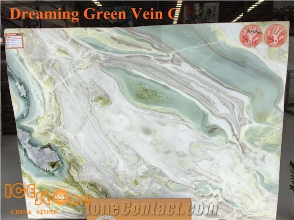 Dreaming Green Marble Slabs and Tiles/Chinese Green Marble Stone Floor and Wall Covering