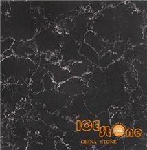 Empire White Vein/Black/Quartz Stone Solid Surfaces Polished Slabs Tiles Engineered Stone Artificial Stone Slabs for Hotel Kitchen,Bathroom Backsplash Walling Panel Customized Edge