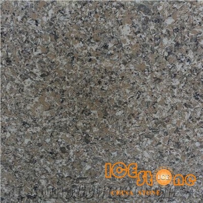 Gold Brown/Quartz Stone Solid Surfaces Polished Slabs Tiles Engineered Stone Artificial Stone Slabs for Hotel Kitchen,Bathroom Backsplash Walling Panel Customized Edge