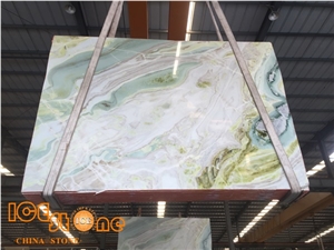 Green Marble, Green Marble with Color Veins Stone