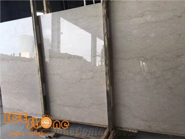 Highly Polished Beige Marble, Botticino Classico Marble/Castello Semiclassico Marble Stone