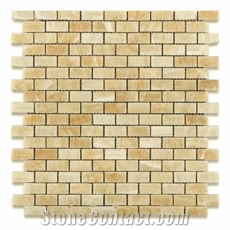 Honey Onyx Wall Mosaic,Honey Onxy Floor Mosaic,Yellow Wooden Onyx Mosaic