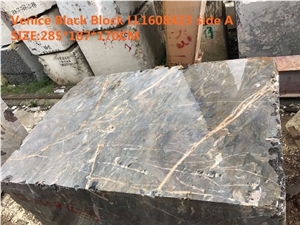 Louis Black Marble Blocks, Venice Black Marble Blocks
